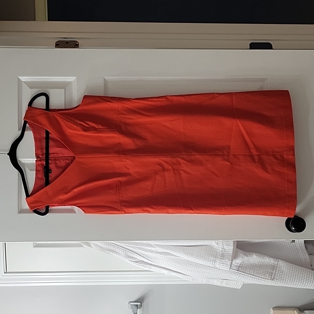 Short red dress